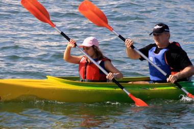 kayaking